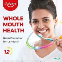 Colgate Total Advanced Health Toothpaste, Provides 12 hr Anti- Germ Protection - 120g