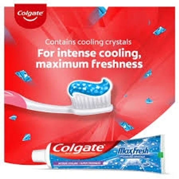 Colgate Toothpaste Max Fresh Blue Peppermint Ice Gel - 300g