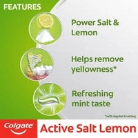 Colgate Active Salt Toothpaste - Lemon - 100g
