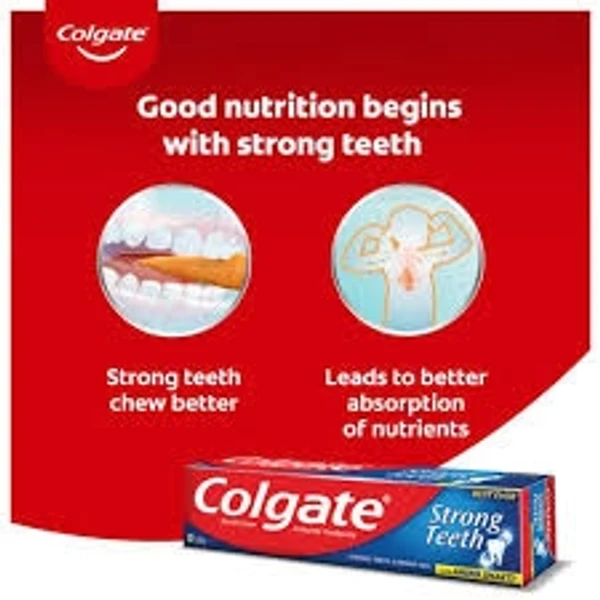 Colgate Strong Teeth Anticavity Tooth Paste With Amino Shakti Saver Pack - 200g