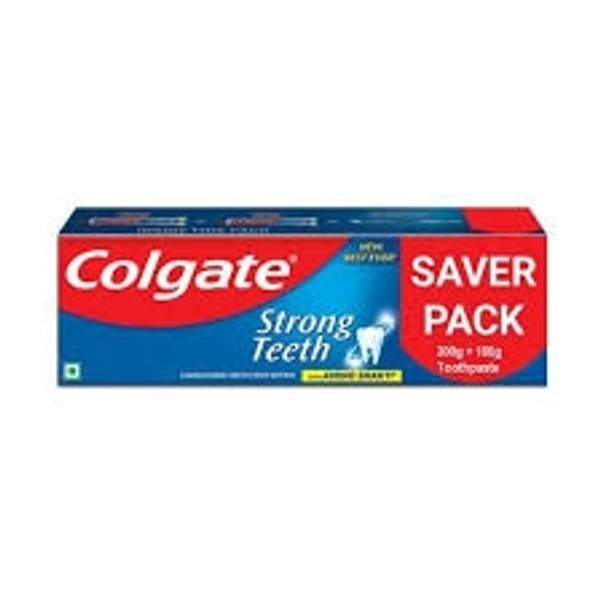 Colgate Strong Teeth Anticavity Tooth Paste With Amino Shakti Saver Pack - 150g