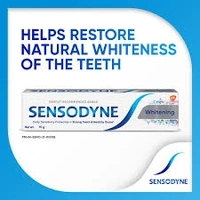 Sensodyne Toothpaste Whitening , Sensitive To Restore Natural Whiteness - 70g