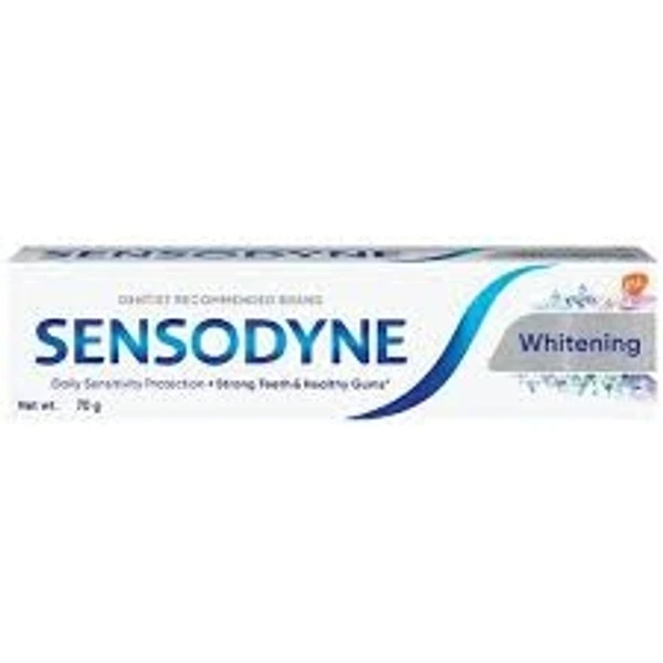 Sensodyne Toothpaste Whitening , Sensitive To Restore Natural Whiteness - 70g