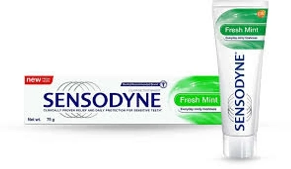 Sensodyne Toothpaste Fresh Mint, Sensitive For Daily Sensitive Protection - 75g