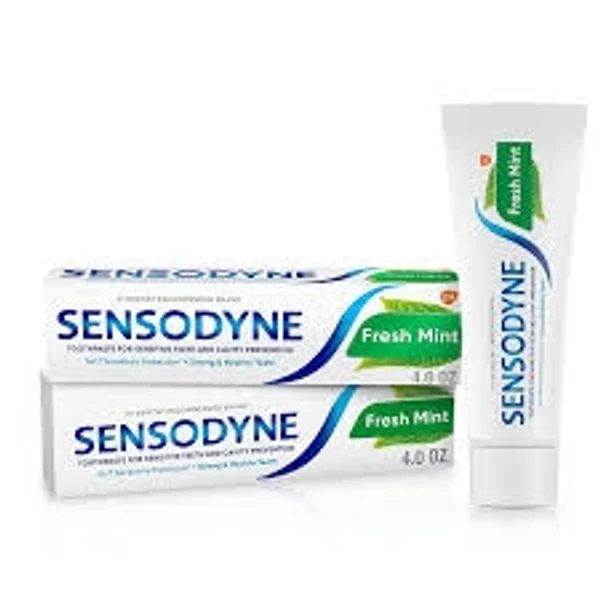 Sensodyne Toothpaste Fresh Mint, Sensitive For Daily Sensitive Protection - 150g