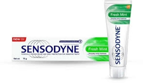 Sensodyne Toothpaste Fresh Mint, Sensitive For Daily Sensitive Protection - 150g