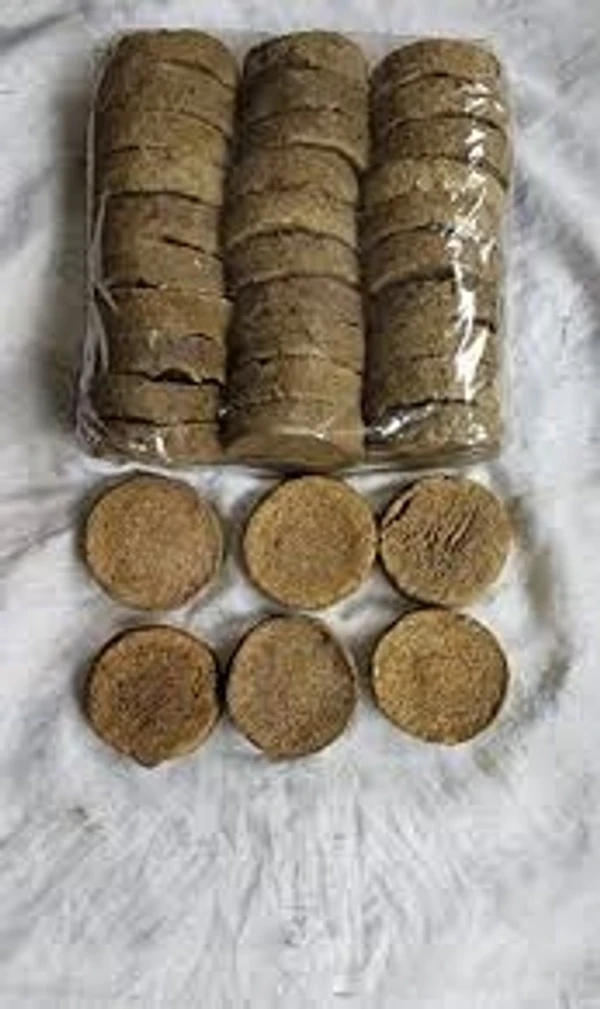 Cow Dung Cake - Big , Used For Havanas - 2pcs