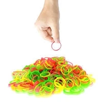 Rubber Band - Small & Medium (Multi Colour) - 1pac