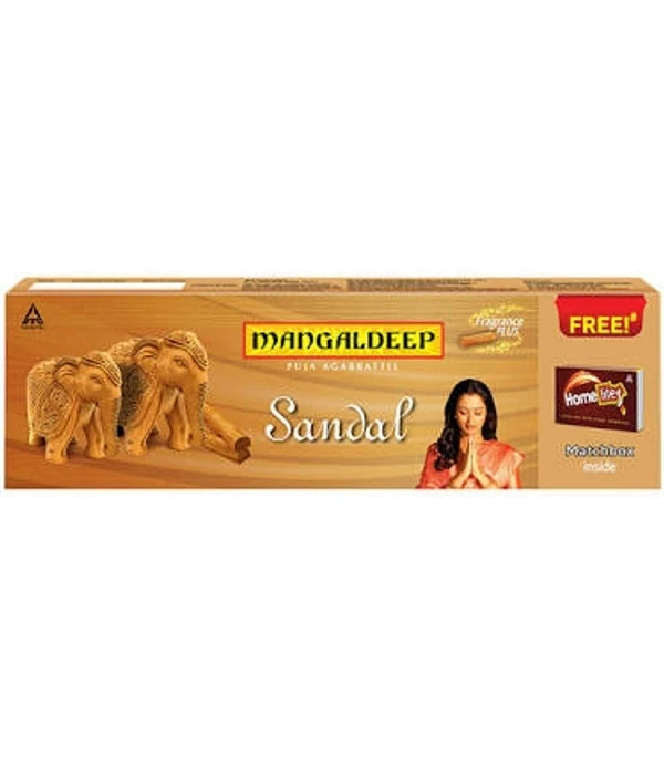 Mangaldeep Sandal Agarbatti - 76Pcs sticks