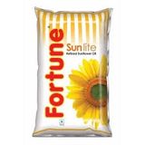 Fortune Sun lite Refined Sunflower Oil  - 1L-pouch