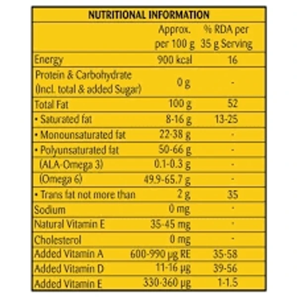 Emami Healthy And Testy Refined Sunflower Oil - 1 L - Pouch