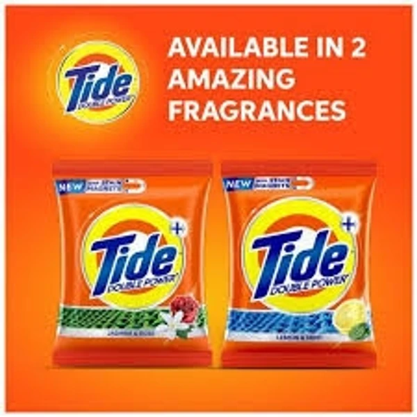 Tide Detergent Powder- double Powe, Lemon & Mint - 500g