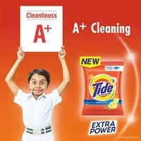 Tide Detergent Powder- double Powe, Lemon & Mint - 1kg