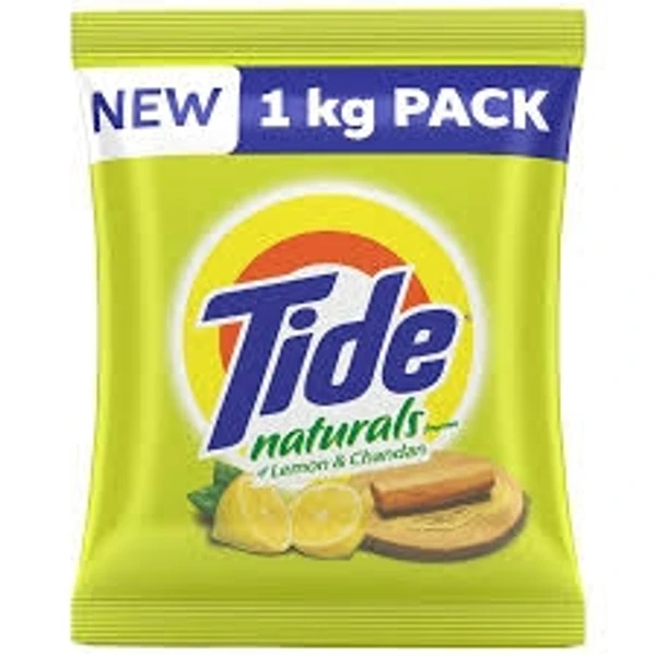 Tide Natural Washing Detergent Powder - Lemon & Chandan - 1kg