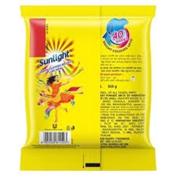 Sunlight Best Ever Detergent Powder - Colour Guard Crystals  - 1kg