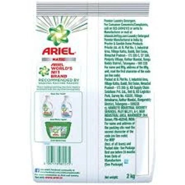 Ariel Detergent Washing Powder- Matic Front Load - 1kg