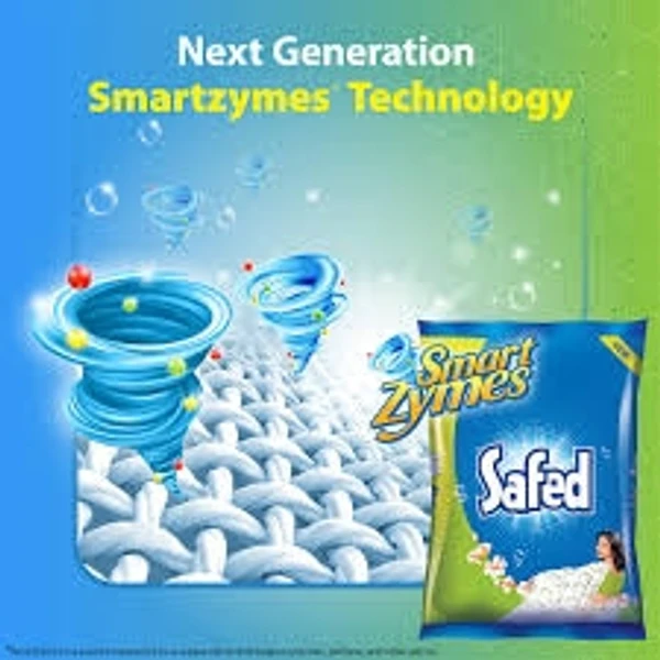 Safed Detergent Powder- Smart Zymes - 500g