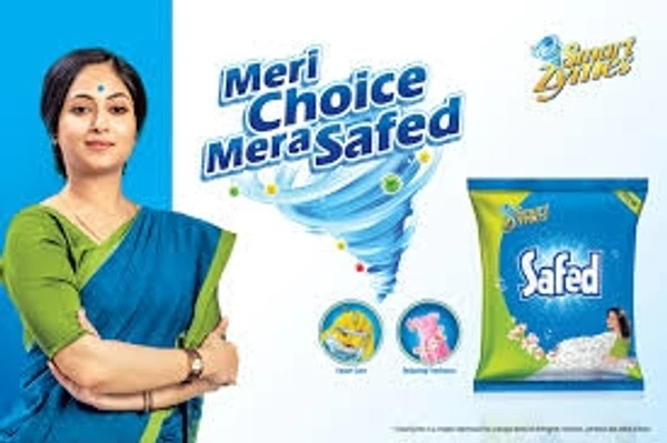 Safed Detergent Powder- Smart Zymes - 1kg