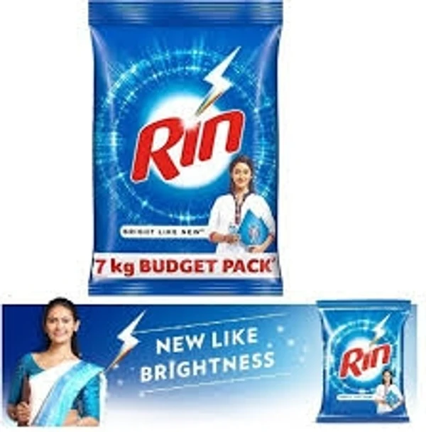 Rin Detergent Powder- Bright Like New  - 500g