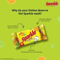 Sparkle Dishwashing Bar - Lime & Orange  - 135g