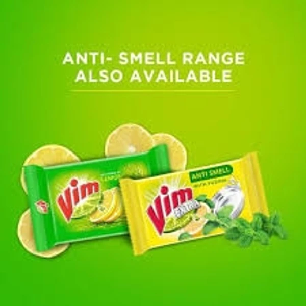 Vim Dishwash Bar - with Power Of Lemons - 125g