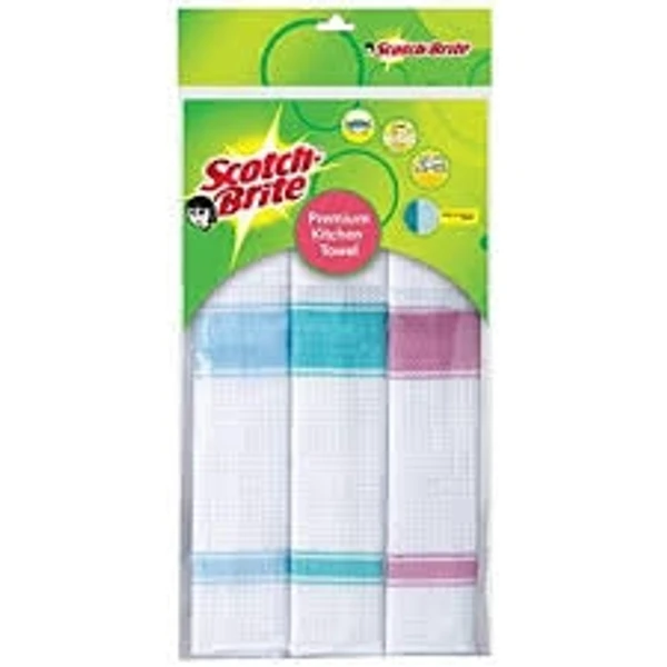 Scotch Brite Premium Kitchen Towel - 3pcs