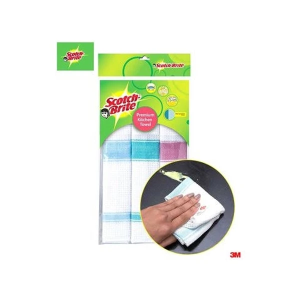 Scotch Brite Premium Kitchen Towel - 3pcs