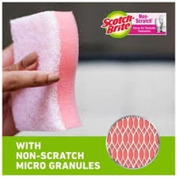 Scotch Brite Non Scratch- Care For Delicate Cookware - 1pcs