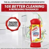 Harpic Disinfectant Bathroom Cleaner Liquid- Lemon Fresh,10× Better Cleaner - 500ml
