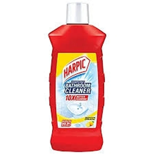 Harpic Disinfectant Bathroom Cleaner Liquid- Lemon Fresh,10× Better Cleaner - 1 L