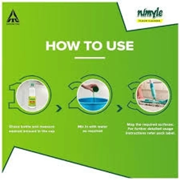 Nimyle Floor Cleaner- Citro, Harbal/Anti Bacterial  - 1 L