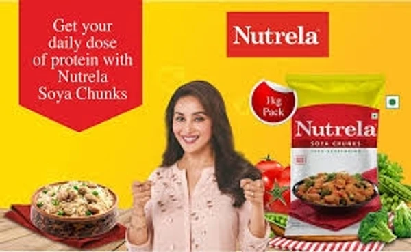 Nutrela Soya Chunks  - 1kg