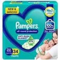 Pampers All Round Protection Diaper Pants XXXL, 17+ Kg, Anti Rush Blanket, 100% Wetness Lock, ALL Night - 23 Pcs