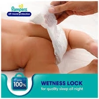 Pampers All Round Protection Diaper Pants- M, 7-12 Kg, Anti Rush Blanket, 100% Wetness Lock, All Night - 76 Pcs
