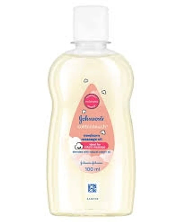 Johnson's Baby Cotton Touch New Born Massage Oil - 100 ml