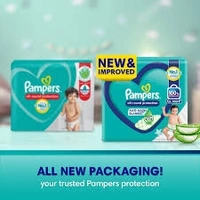 Pampers All Round Protection Diaper Pants-XL, 12-17kg, Anti Rush Blanket,100% Wetness Lock, All Night - 56 Pcs