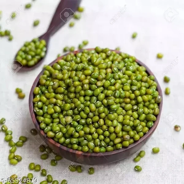 Green Moong Dal - Whole  - 1kg, Premium