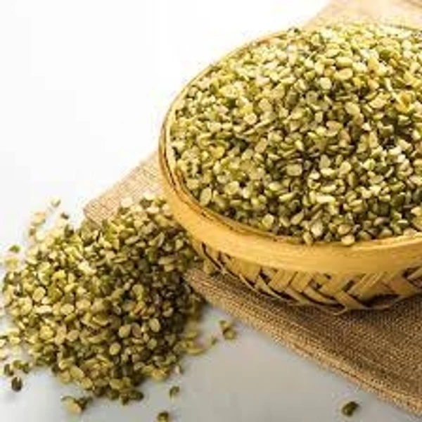 Green Moong Dal- Split  - 500g, Premium