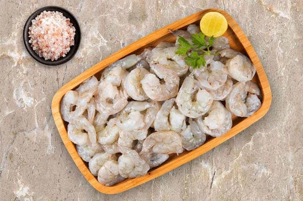 চাপড়া চিংড়ি/Chapra Chingri /White Sea Shrimp - Marie Water - 100g, Standard Size