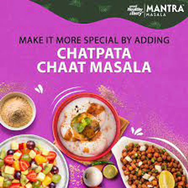 Emami Healthy & Tasty Mantra Chatpata Chaat Masala  - 50g