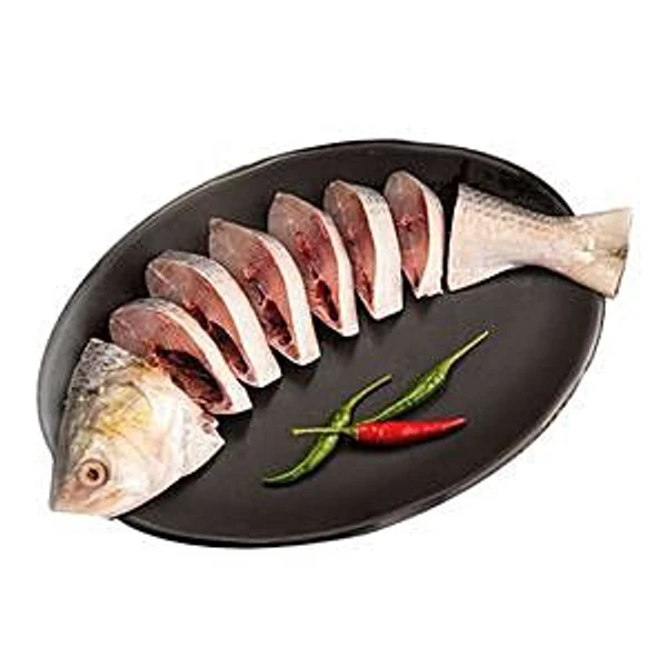 Hilsa/Ilish/ইলিশ - Medium Size, Bengali Cut With Head - 1kg