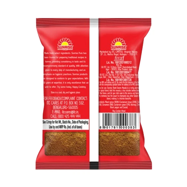 Sunrise Pure Shahi Garam Masala  - 25g