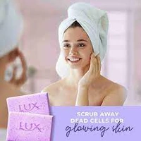 Lux Exfoliating Soap Bar (Lavender & Vitamin C  - 400g