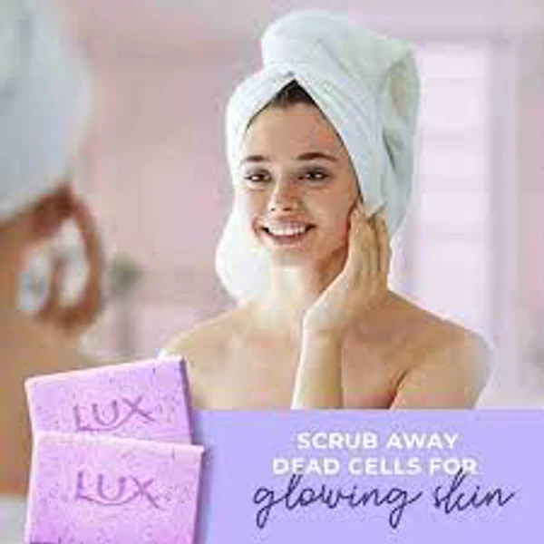 Lux Exfoliating Soap Bar (Lavender & Vitamin C  - 400g