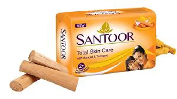Santoor Soap- Sandal & Turmeric  - 100g