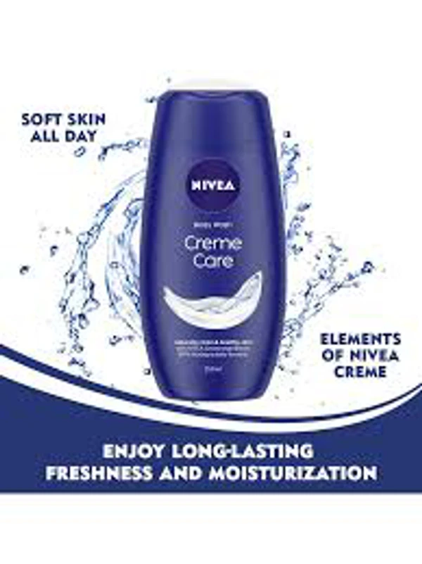 Nivea Crema care Body wash For Soft Skin  - 250ml