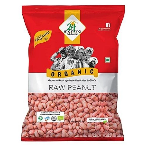 24 Mantra Organic Raw Peanut - 1kg
