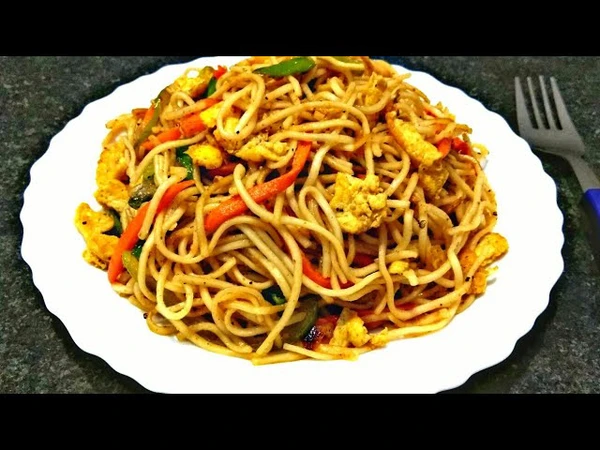 Egg Chowmein(Schezwan Hakka), 1Pac - 1pac