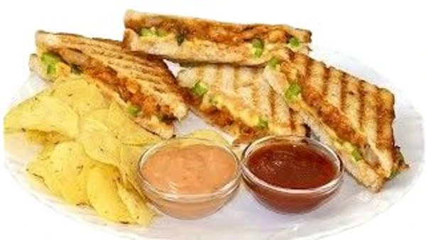 Peri Peri Chicken Grilled Sandwich (2 Layer) - 1unit