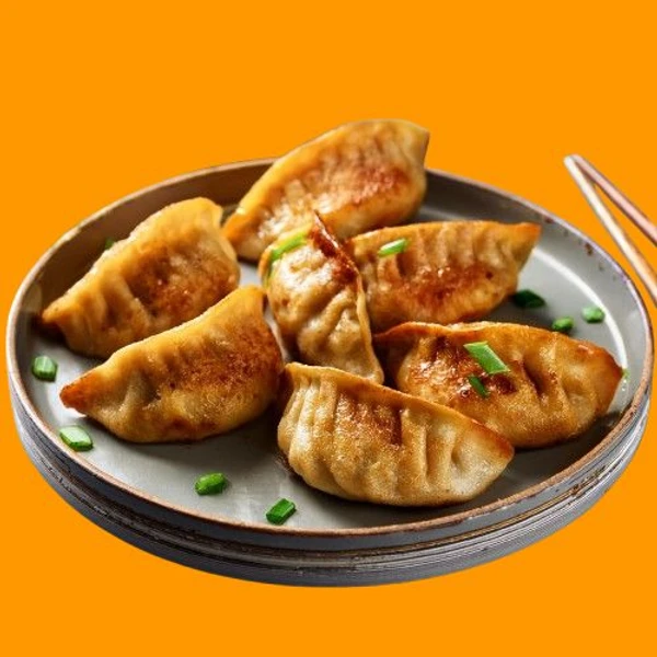 Chicken Pan Fried Momos, 6pcs - 6 pcs